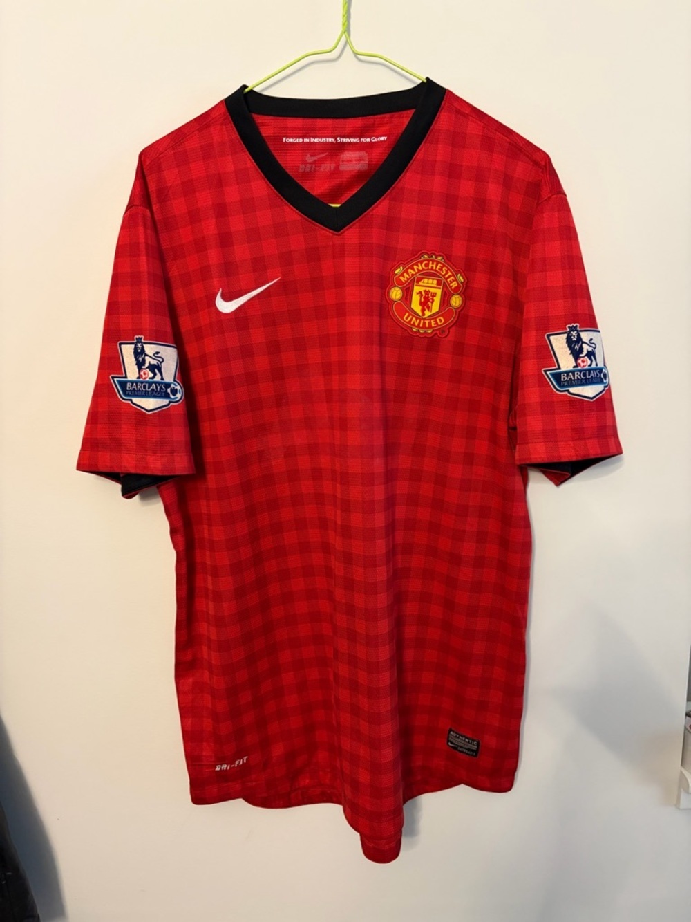Men's Red Manchester United Nike Jersey